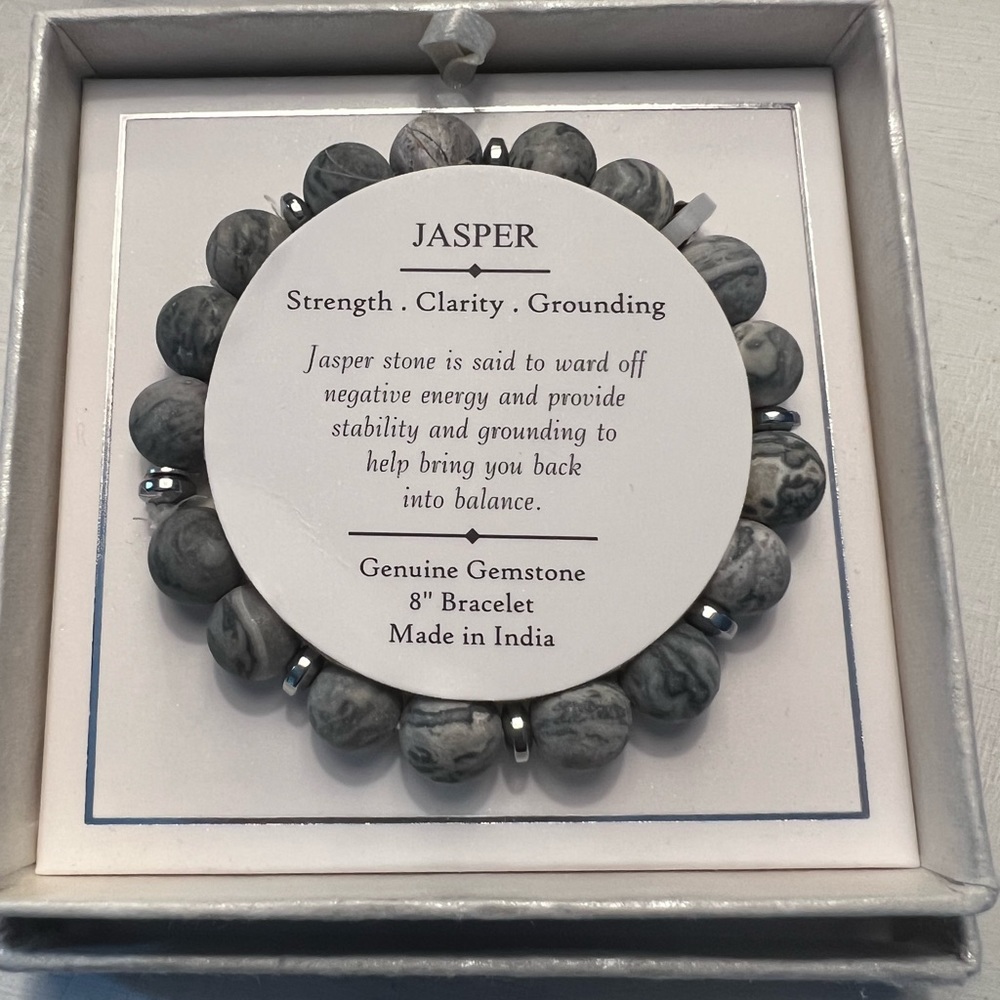 NWOT Shiv am Jasper bracelet.
